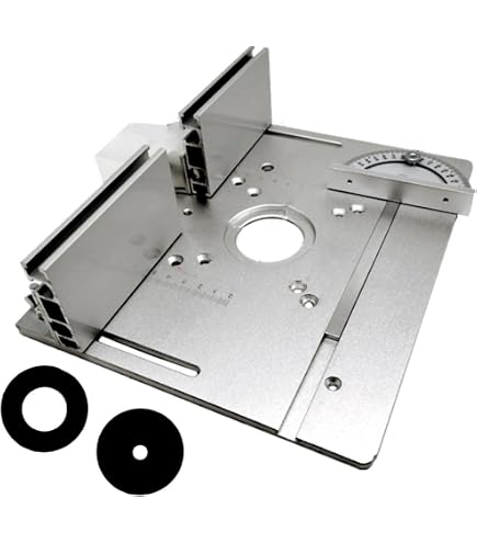 Router Inlegplaat Router Mounting Plate Set Aluminum Router Table Insert Plate System ...