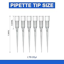 CryoKing 20ul LTS Pipette Tips, Universal Sterile