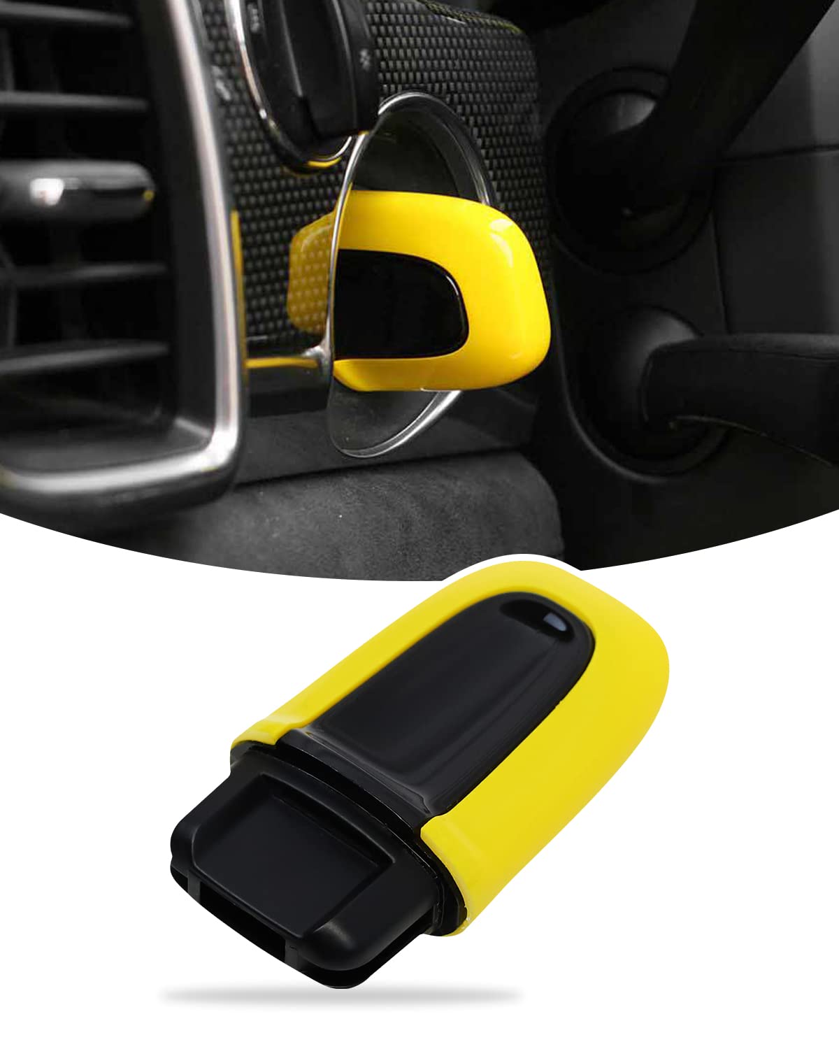 Photo 1 of LIMBQS Yellow Entry and Drive Comptatible with Porsche Cayenne Panamera Macan 911, Keyless Enter Cover Comptatible with Porsche 718