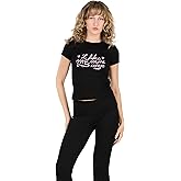 Forever 21 womens Tee and Fold Over Legging Set