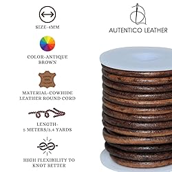 Autentico Leather String Cord for Making
