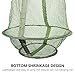 mouhike Fishing Net Mesh Fish Trap Collapsible Fish Cage/Fishing Keep Net/Fishing Basket for Keeping Lures Crayfish Crab Fishes Smelt Minnows Shrimps Lobsters, Foldable Fishing Mesh Trap