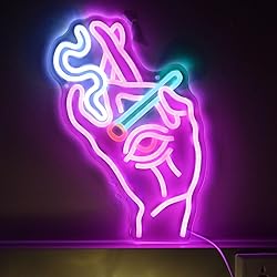 Evil Eye Neon Sign Funky Decor,17 x 10 Inches