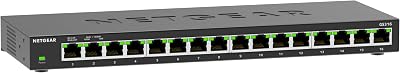 NETGEAR GS316 16-Port Gigabit Ethernet Switch Unmanaged Desktop Wall Mount