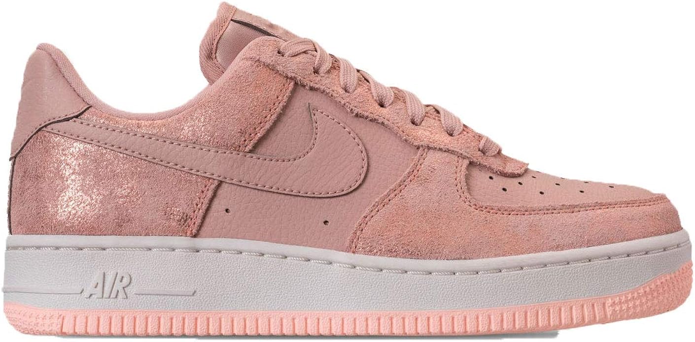 Amazon.com | Nike Women's Air Force 1 '07 PRM Metallic Red Bronze/Crimson Tint/Particle Beige 