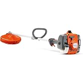 Husqvarna 122LK Grass Trimmer, 22-cc 2-Cycle, 17-inch Straight Shaft Gas Trimmer with T25 Head, 967628203