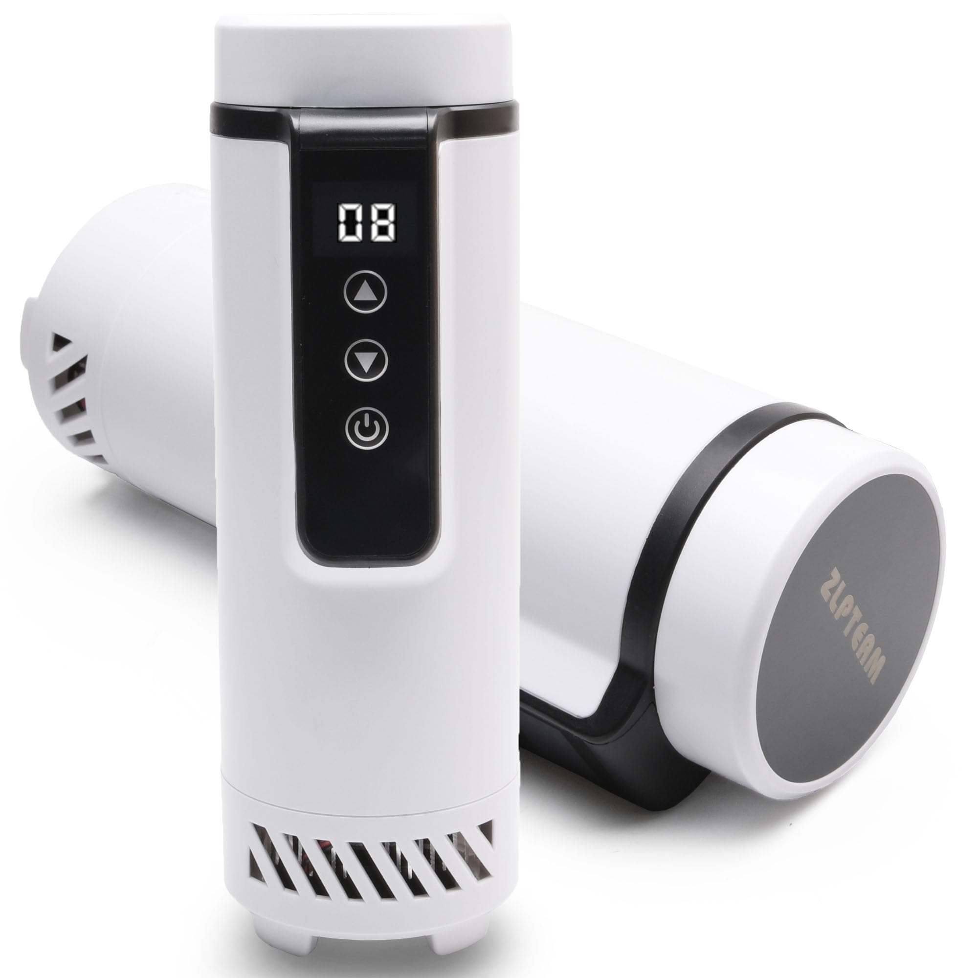 Photo 1 of ZLPTEAM Portable Insulin Cooler with USB Charger - Diabetic Travel Medication Cooler, Car Refrigerator for Medicine Storage, Compact Cooling Organizer (Requires Continuous Power) White