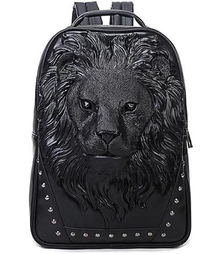 Berchirly 3D Pu Leather Skull Backpacks Men Large Capacity Laptop Bagpack Designer Casual Bookbag Travel outdoor Bags