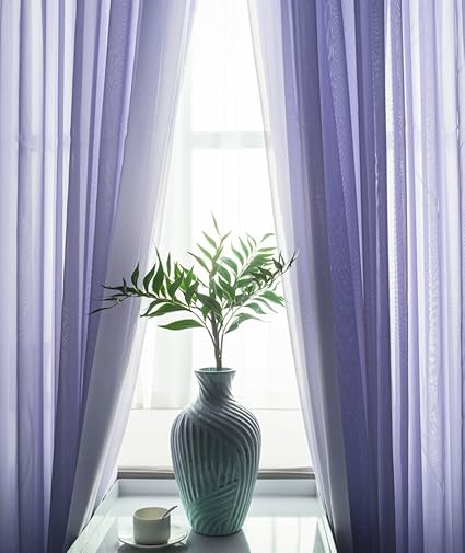 Amazon Com Thin Net Curtain Blackout Curtains Princess Wind Easy