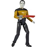 Playmates Toys Star Trek Universe: 5" Lt. Commander Data &ldquo;Next Generation&rdquo; Action Figure with Accessories, Multi