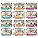 Merrick Limited Ingredient Diet Grain Free Wet Canned Cat Food Variety Pack, 5 ounce Cans, (4) Real Chicken Recipe, (4) Real Turkey Recipe, (4) Real Duck Recipe (12 Pack Bundle)
