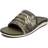OLUKAI Maha 'Olu Men's Slide Sandal, Water-Friendly Shoe, All-Day Wear & Ultra-Soft Comfort Fit