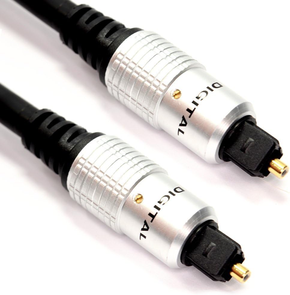 Consoletronic1m/3ft Long Digital Optical Tos link Toslink Cable for - BOSE SoundTouch 120 Home Cinema System