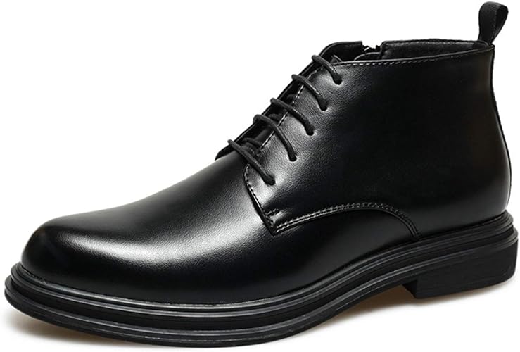 Amazon Adsns ブーツ メンズ 黒 ワークブーツ マーティンブーツ ショートブーツ ハイカットブーツ カジュアルシューズ ローカット 防滑 レースアップ 秋 レースアップブーツ カジュアルブーツ 紳士靴 防水 軽量 アウトドア ビジネス Adsns ブーツ