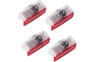 TINSKY 4 PCS Car Door Light Logo LED Car Light Logo Compatible with Accessories A B C E M GL GLA GLC GLE GLS Class W205 W213 W176 W166 3D Ghost Shadow Light Upgraded Welcome Courtesy Projector