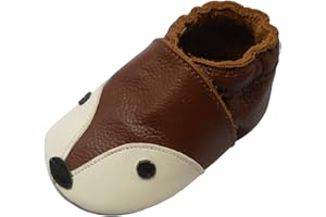 YIHAKIDS Soft Sole Baby Girls Boys Shoes Infant Toddler Leather Moccasins Slippers First Walker Crib Shoes Unisex 0-36 Months
