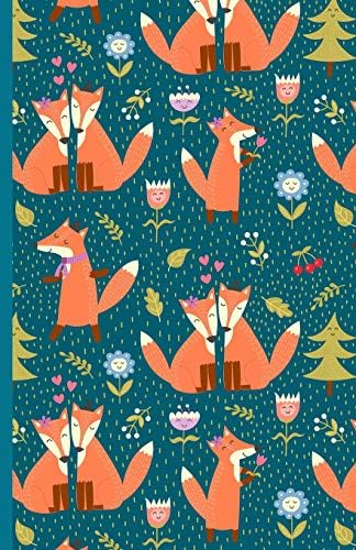 Dot Grid Journal: Woodland Fox Bullet Grid Notebook Paperback – 25 May 2019