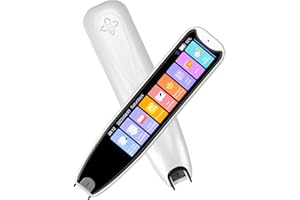Scan Reader Pen for Dyslexia & Language Translation – 142 Languages Text-to-Speech OCR Translator Device with Voice Recording