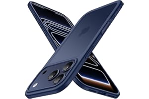 JETech Matte Case for iPhone 17 Pro 6.3-Inch, Shockproof Military Grade Drop Protection, Frosted Translucent Back Minimalist 