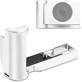 Metal L Bracket BF Handgrip Handle Holder for Sigma BF Hand Grip - Silver | Compatible with Peak Design Capture Camera Clip, Built-in Arca Quick Design &amp; Battery Compartment Opening Microfiber Pad