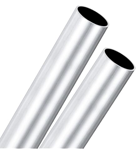Aluminium Rundrohr 6063 – 35 Mm AD, 32 Mm ID, 100 Mm Länge, Nahtlos, Für Industrie & Bastelprojekte
