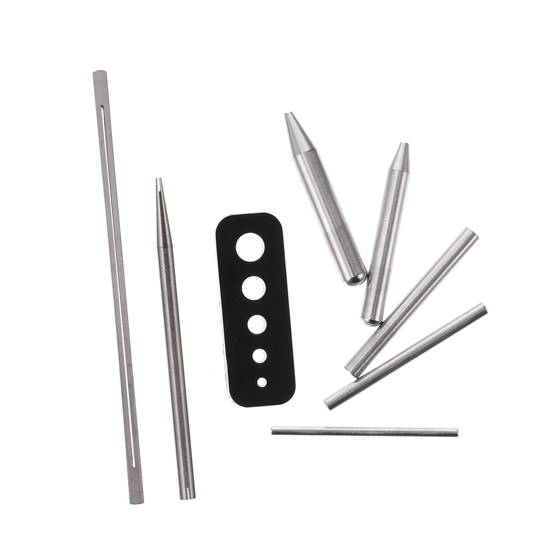 OSALADI 7pcs Conical Bending Tool Car Tool Kit Car Tools Automotive Tool Set Stainless Steel Bending Kits Stainless Steel Model Tool Kit Metal Model Bending Kits Metal Model DIY Tool Hem