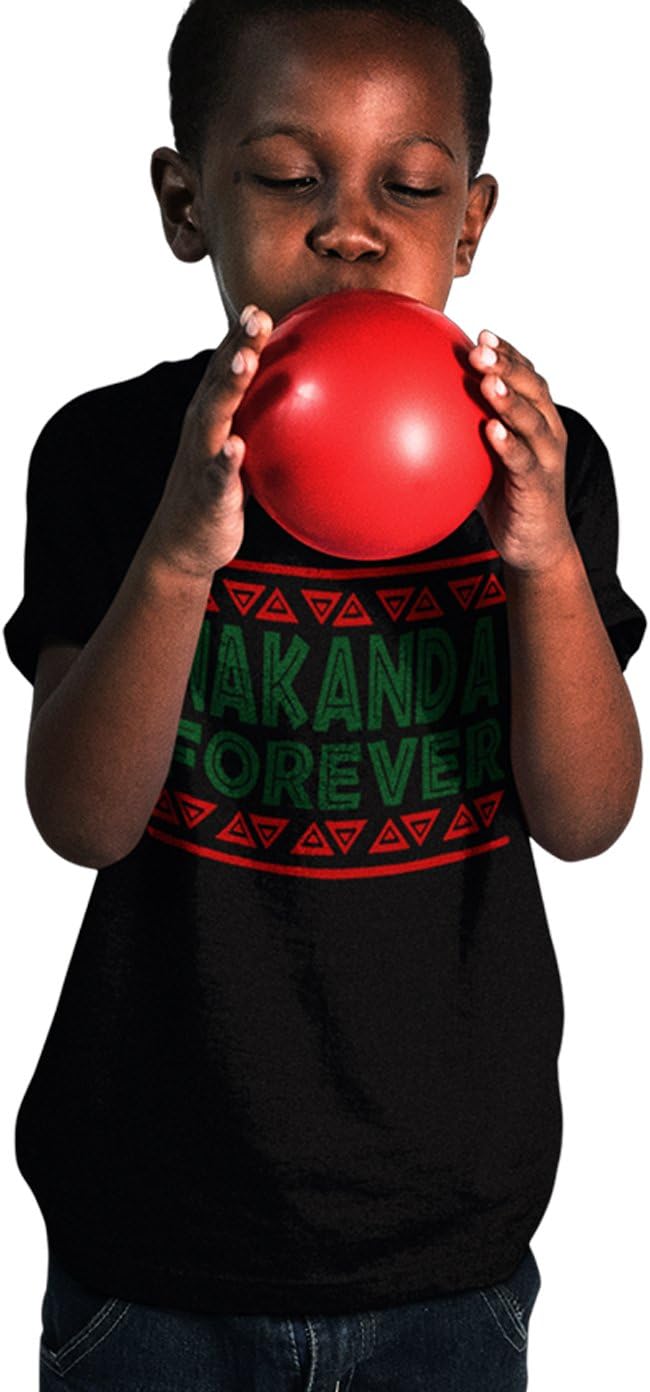 Wakanda Forever Youth Black Shirt