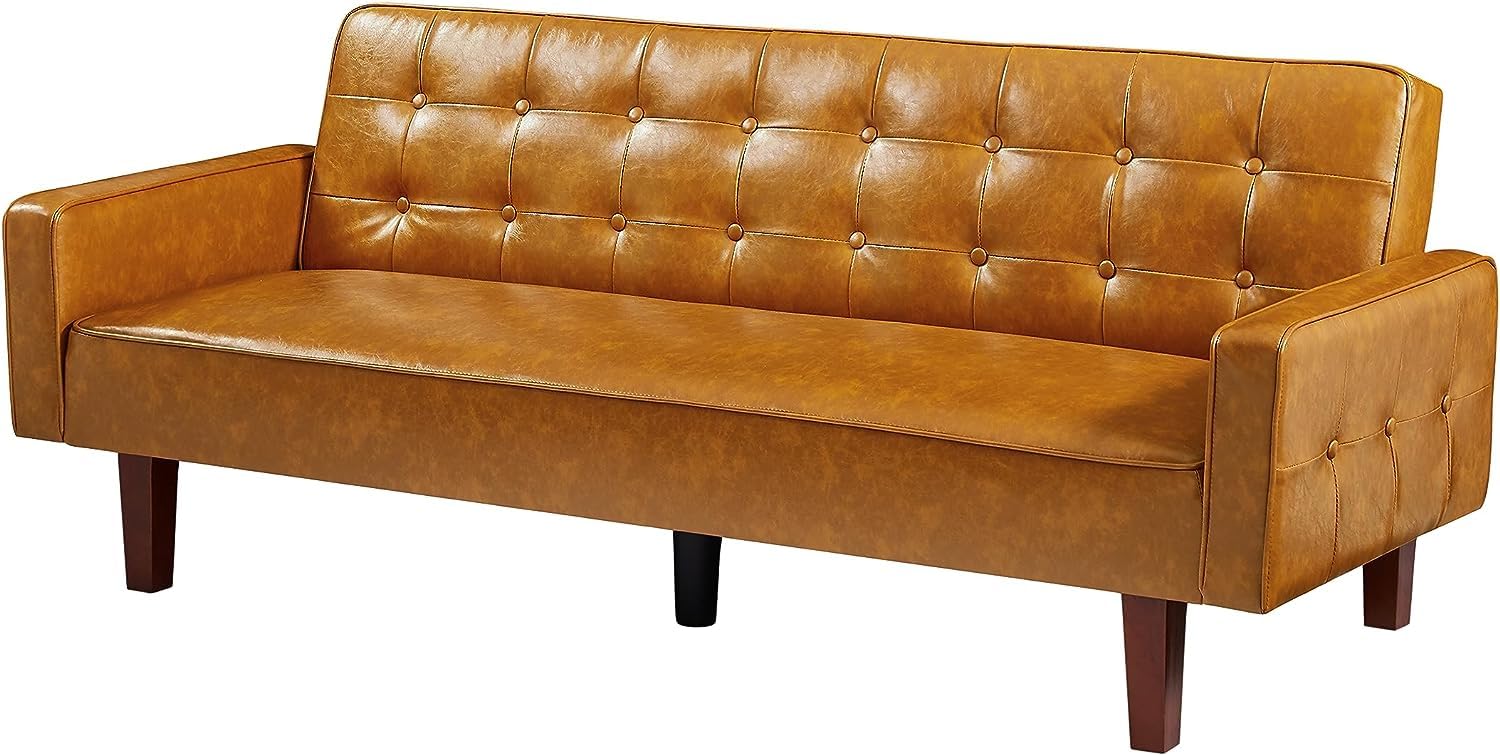 ERYE Upholstered Futon Daybed Loveseat Sofa