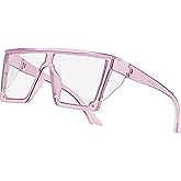 INTETEK Photochromic Anti Bluelight UV400 Auto-Darkening Clear to Smoke Lens Transitional ANSI Z87.1 Safety SunglassesGlasses