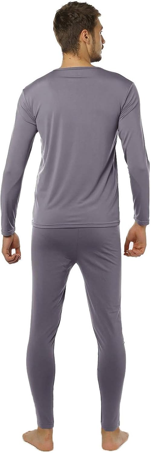 ViCherub Men's Thermal Underwear Set Fleece Lined Long Johns Winter Base Layer Top & Bottom 2 Sets for Men at  Men’s Clothing store