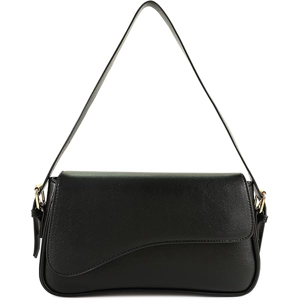 Amszke Shoulder Bag for Women Y2K Crossbody Purse PU Leather