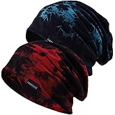 Wimdream Mens Slouchy Beanie Hat Thin Baggy Summer Skull Cap