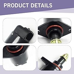Tesnaao 1 PC Idle Air Control Valve, Car Stepper