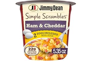 JIMMY DEAN - COMPLETES Jimmy Dean Simple Scrambles® Ham And Cheddar Cheese, 5.35 Oz.