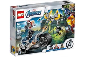 LEGO Marvel Avengers Speeder Bike Attack 76142 Black Panther and Thor Buildable Superhero Toy, Great Gift for Kids, New 2020 (226 Pieces)