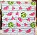 Watermelon Backdrop Summer Sweetie Girl Birthday Party Background Girl Baby Shower Portrait Photography Background Dessert Table Scene Setter Wall Decorations Banner Photo Shoots Video backdrops 6623