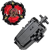 DEZAWRTY Gyro X Top with String Launcher Set, Attack Type Right Spining Top, Great Start Set for Beginners Battling Game 6+