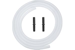 Pulems Drain Hose Extension for Nugget & Opal Ice Maker With 1/4'' ID Draining Hoses - Ice Maker Parts