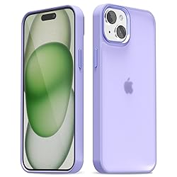oakxco for iPhone 15 Case Matte Clear, Translucent