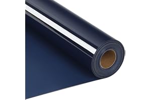 RENLI·TONG RENLITONG Navy HTV Iron on Vinyl 12Inch by 20ft Roll HTV Heat Transfer Vinyl for T-Shirt HTV Vinyl Rolls for All Cutter Machine - Easy to Cut & Weed for Heat Vinyl Design