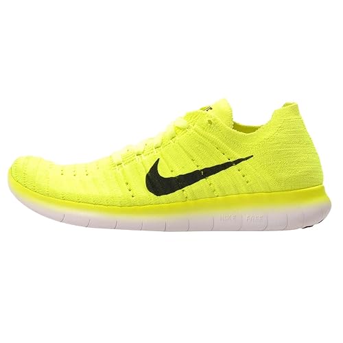 nike free rn flyknit yellow