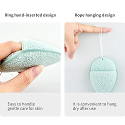 DAGEDA 2 PCS Konjac Facial Sponge, Deep Pore