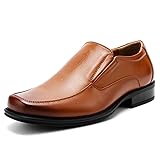 Temeshu Men's Slip-On Loafers Formal Dress Shoes