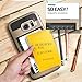 Galaxy S6 Edge Case, Verus [Damda Slide][Shine Gold] - [Wallet Card Slot][Heavy Duty Protection] For Samsung Galaxy S6 Edge