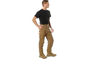 Rothco Tactical BDU Pants - Rugged Outdoor Hiking Cargos Comfortable Uniform Pant