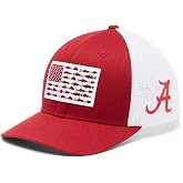 Columbia Collegiate PFG Mesh Fish Flag Ball Cap