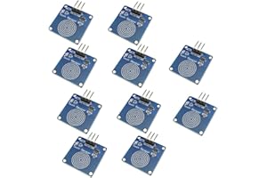 Ferwooh 10PCS TTP223B Digital Touch Sensor Capacitive Touch Switch Module Inching Tact Switch DIY