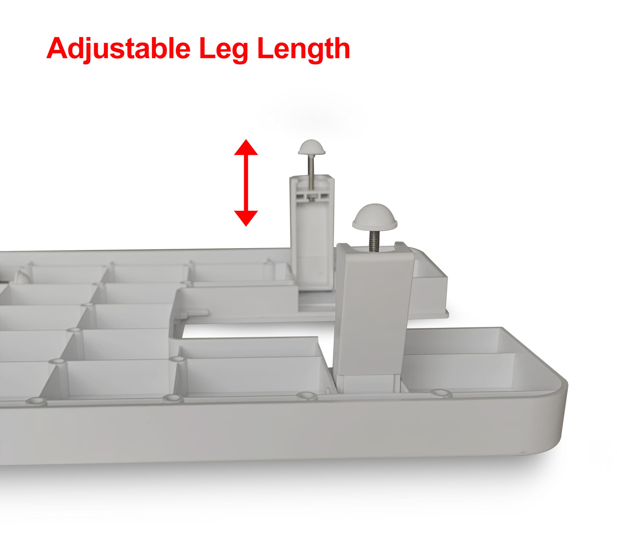 Sewing Machines Extension Table Compatible with Singer Brand 44S, 4411, 4423, 4432, 4452, 5511, 5523, 5532, 6335 Heavy Duty Sewing Machines (Grey)