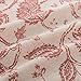 jinchan French Door Curtain for Door Winow Paisley Scroll Printed Linen Glass Door Curtain 72 inch Long Door Panel Rod Pocket Light Filtering Door Drape Tieback Included 1 Panel Terra on Beige