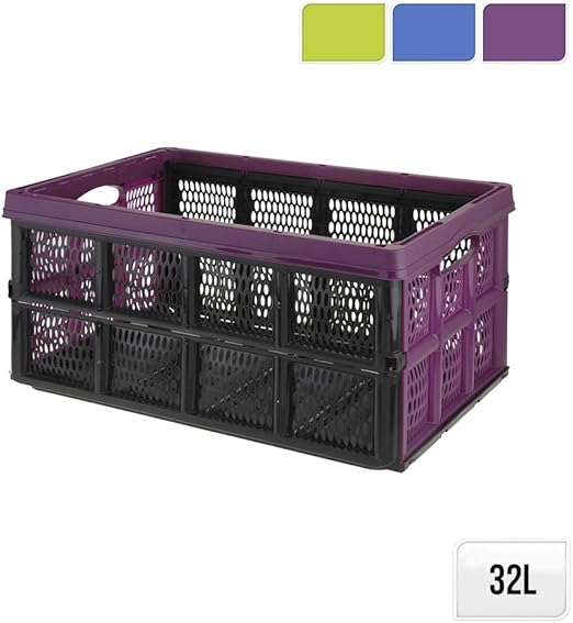 Caja multiusos desmontable 32l. (colores surtidos) 50x21x33cm: Amazon.es: Iluminación